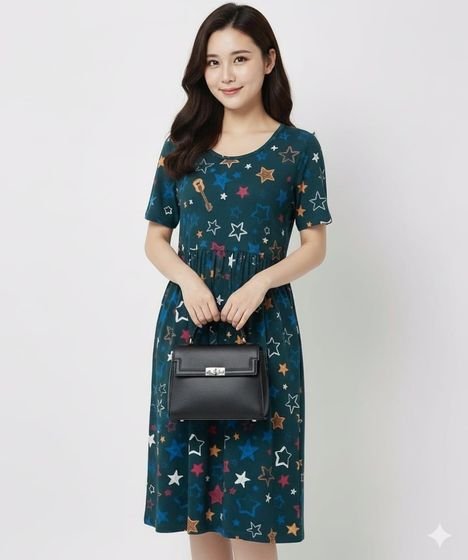 Women's Printed Dress Combo (Pack of 2)